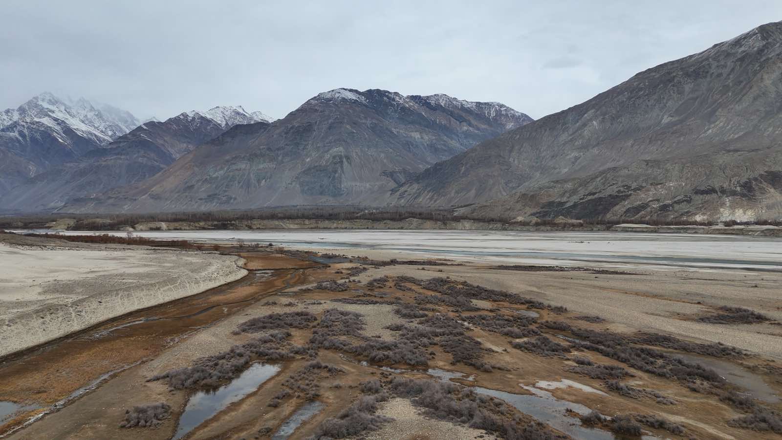 The green walled lanes of Shigar valley